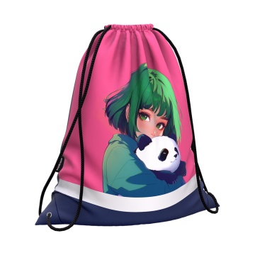 Мешок для обуви ErichKrause 365x440мм Panda Hugs