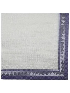 Салфетка Bouquet "Рамка Барокко.Лиловый перламутровый" 33*33см, 30шт., 2-х слойная