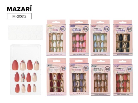 Ногти накладные 12шт. "Ассорти" 8 диз.