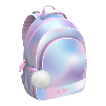 Ученический рюкзак с грудной перемычкой ErichKrause ErgoLine 15L Cotton Candy