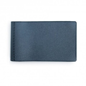 Визитница ПВХ на 28 визиток, синяя