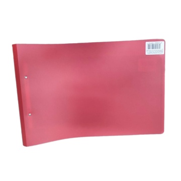 Папка скоросшив. пласт. 0,35мм А3 красная, ширина корешка 25мм, горизонтальная