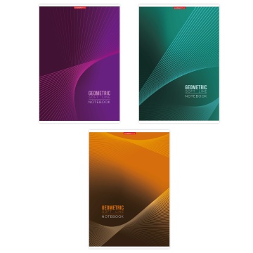 Тетрадь А4 96л кл. скоба Academy Style "Теория струн" ВД-лак