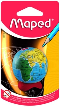 Точилка пласт. с контейнером 1 отв. GLOBE