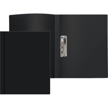 Папка с 1 зажимом А4 0,50 мм, чёрная