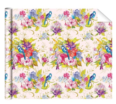 Бумага упаковочная 70*100см "Птички"