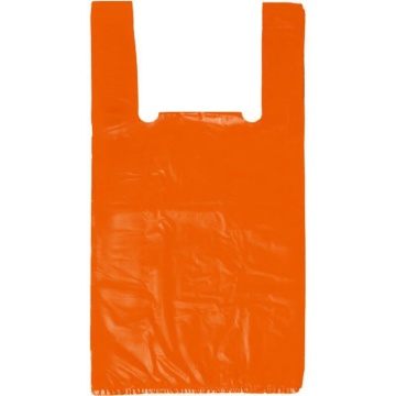 Пакет майка ПНД 24см+14см*44см 12мк Цветная