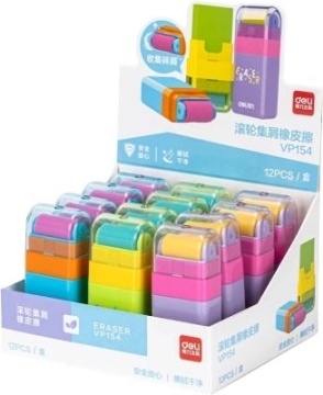 Ластик-ролик Deli. 60*26*16 мм для удаления остатков ластика