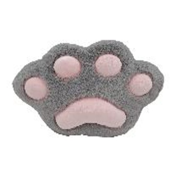 Мягкая игрушка 40см "Лапка" серая