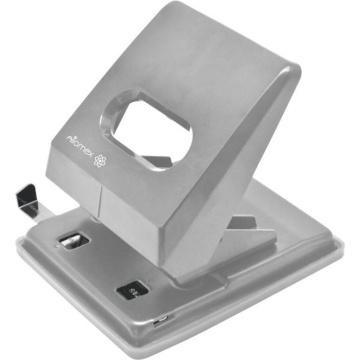 Дырокол ATTOMEX 45 лист, металл, серый