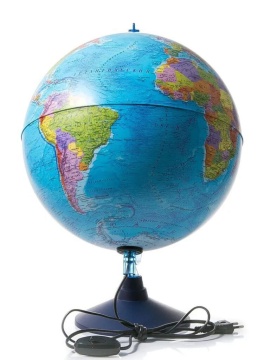 Глобус интерактивный д-р 250 Политический, подсветка