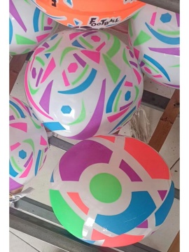 Мяч детский 21см "Абстракция-2" ассорти НЕ НАДУТЫЙ