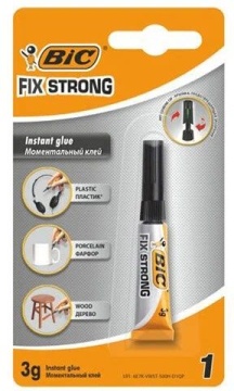 Клей универсальный BIC Fix Strong 3г (блистер)