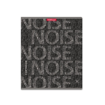 Тетрадь общая ученическая ErichKrause Noise, 96 листов, клетка, матовая ламинация