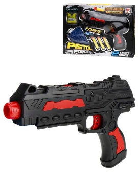 Игрушка пистолет 2в1 с орбизами и софт патронами , 600 пуль, 3 софт патрона
