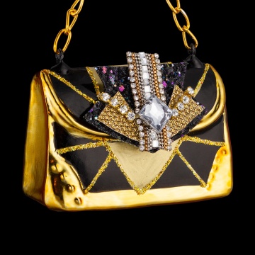 Украшение ErichKrause Decor Дамский клатч 12см, стекло