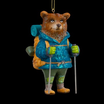 Украшение ErichKrause Decor Медведь в походе 9см
