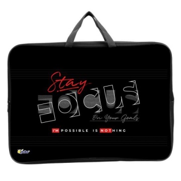 Папка А3 (475*345*40) с ручками, молния, ткань "В фокусе"