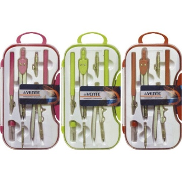 Готовальня deVENTE 7 предметов в пластиковом футляре, ассорти