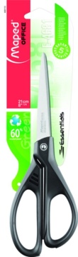 Ножницы MAPED "ESSENTIALS GREEN" 21 cм, асимметричные