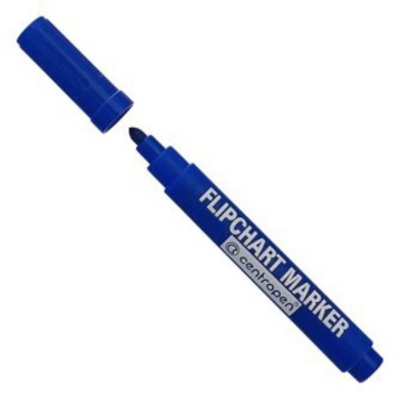 Маркер Сentropen FLIPCHART 2,5мм синий