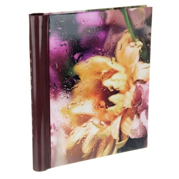 Фотоальбом магнитный 20л  23*28см спир. Цветок