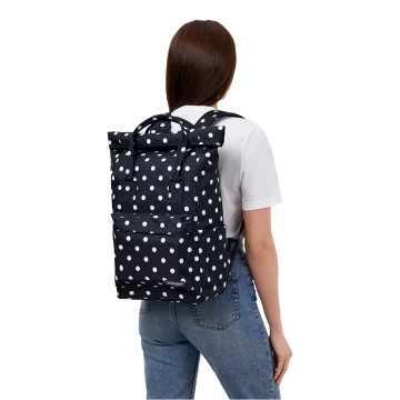 Рюкзак ErichKrause ActiveLine Rolltop 17L Dots in Black