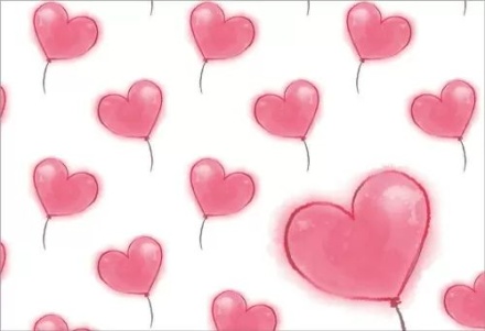 Конверт для подарочного сертификата 10*7см "Сердечки"