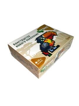 Конструктор 2D пластм. 423 дет. А5 "Тукан"