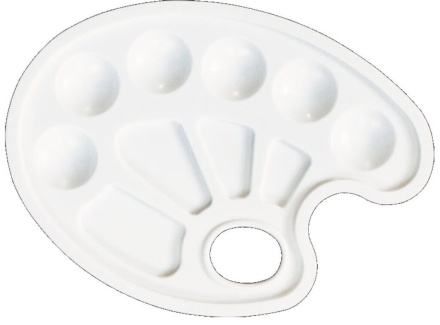 Палитра 1 ЭЛЛИПС классич. пласт.