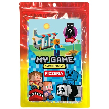 Конструктор пластм. "My Game" 108 дет.