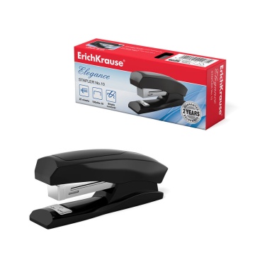 Степлер ЕК 10 до 15л. ELEGANCE чёрный