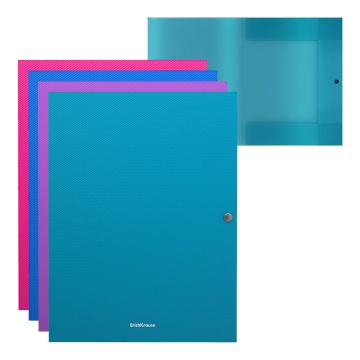 Конверт на клапане А4 Diagonal Vivid на кнопке