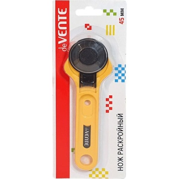 Нож закройщика дисковый deVENTE d-45 мм, метал. с защитой лезвия*