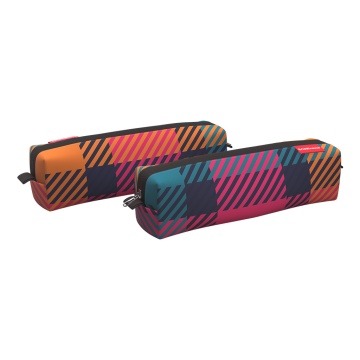 Пенал квадро mini ErichKrause 210x50x50мм Tartan