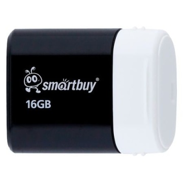 Флеш-драйв  16 GB USB 2.0 Smartbuy LARA Black