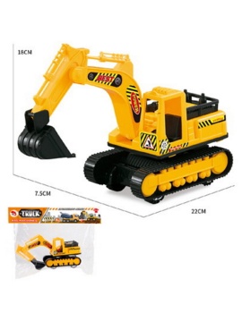 Машинка инерционная 22см "Экскаватор"