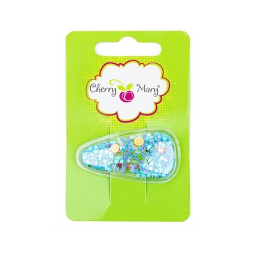 Заколка для волос "CHERRY MARY" голубой