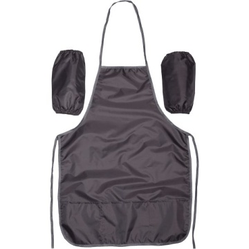 Набор Нарукавники + накидка для труда 700*500мм 3 кармана "Серый"