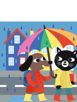 Пазлы 2в1 "Друзья" 230*190мм, 20 элементов