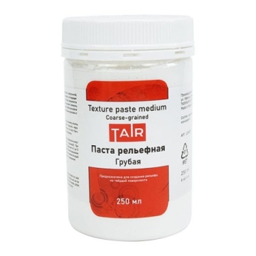 Паста акриловая рельефная "Таир" 250мл , грубая