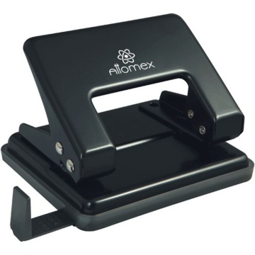Дырокол ATTOMEX 20 лист, металл, черный