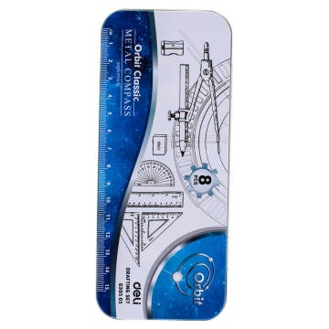 Набор чертежный Deli 8 предметов, металл