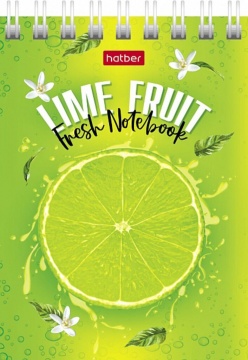 Блокнот А7  40л гребень "Сладкое настроение" клетка