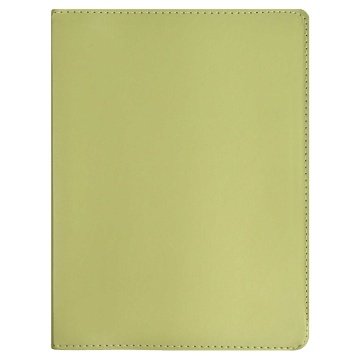 Записная книжка А5+ 120л. кожзам, интегр.пер., на кольцах "Плонже Оливковый"