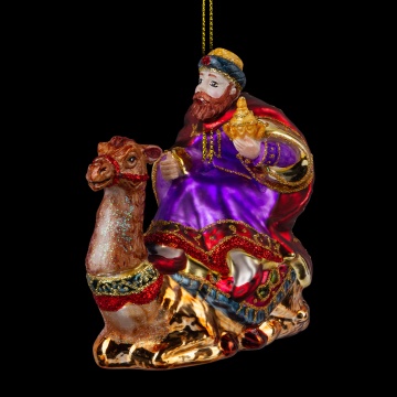 Украшение ErichKrause Decor Дорога в Вифлеем 11см, стекло