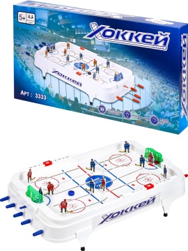 Настольная игра "Хоккей" 57х30см, 2 игрока