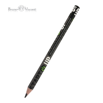 Карандаш ч/гр BV "HappyGraphix. Jumbo. Start Up" 4В