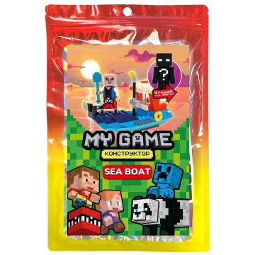 Конструктор пластм. "My Game" 125 дет.