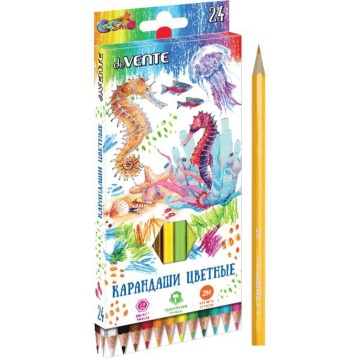 Карандаши цвет. 24цв deVENTE Cosmo  2М